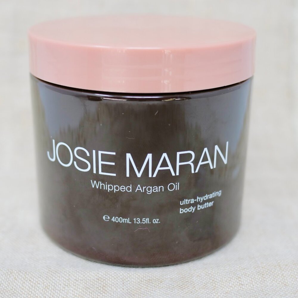 Josie Maran Whipped Argan Oil Body Butter Vanilla Cherry 13.5 oz NEW Sealed